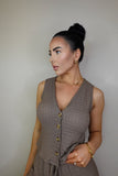 Vest Button Co-ord