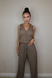 Vest Button Co-ord